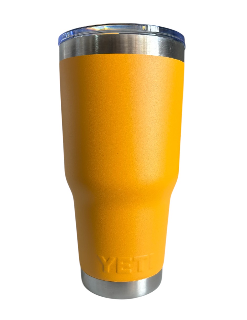 Foto 3 pulgar | Termo Yeti De Acero Inoxidable Naranja Con Tapa Push Pull 30 Oz