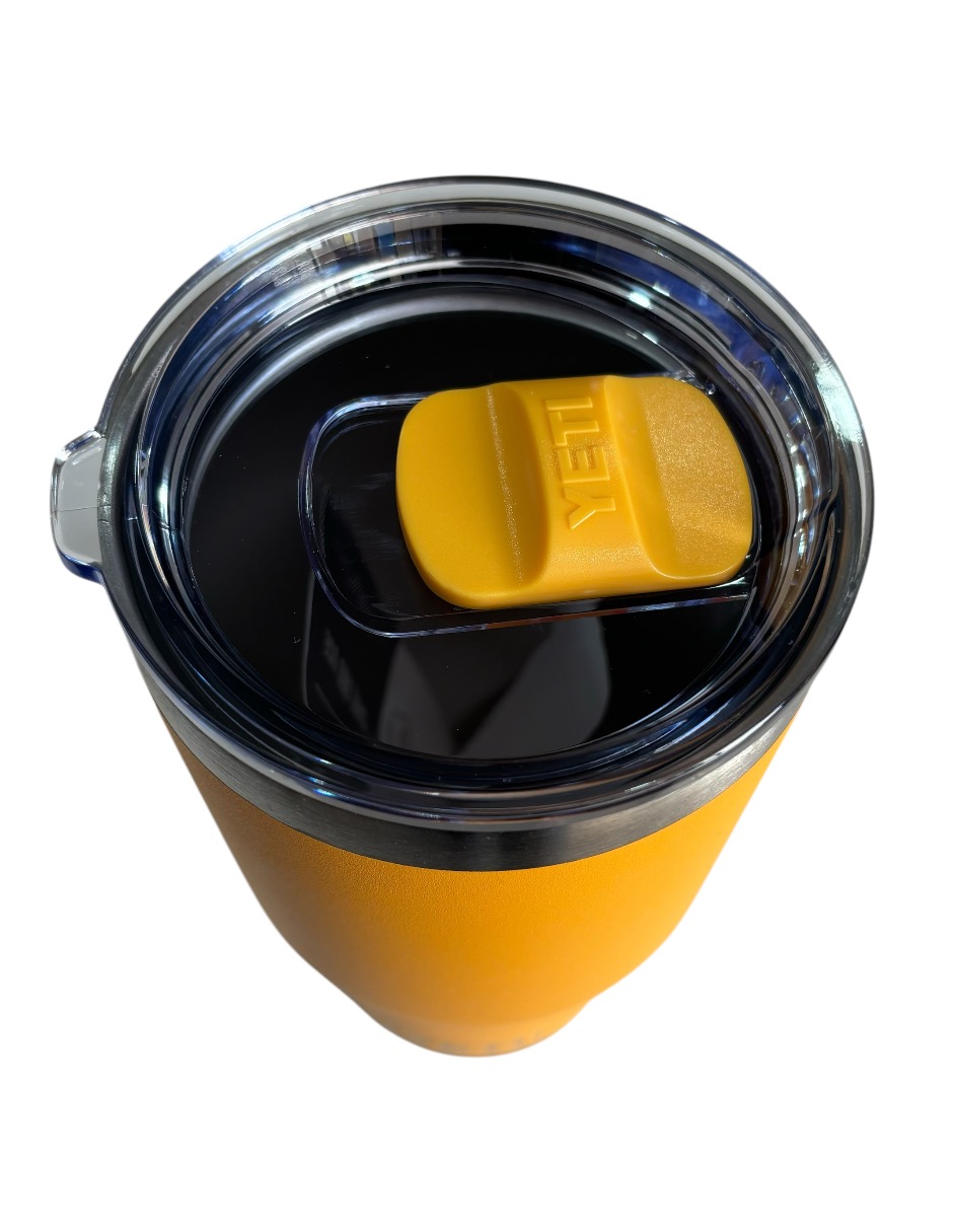 Foto 4 pulgar | Termo Yeti De Acero Inoxidable Naranja Con Tapa Push Pull 30 Oz