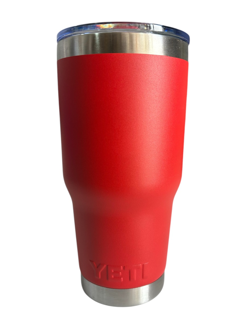 Foto 3 pulgar | Termo Yeti De Acero Inoxidable Rojo Con Tapa Push Pull 30 Oz