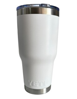 Foto 2 | Termo Yeti De Acero Inoxidable Blanco Con Tapa Push Pull 30 Oz