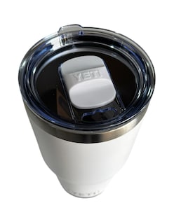 Foto 3 | Termo Yeti De Acero Inoxidable Blanco Con Tapa Push Pull 30 Oz