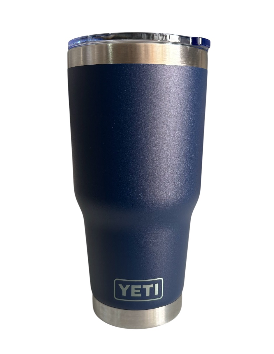 Termo Yeti De Acero Inoxidable Marino Con Tapa Push Pull 30 Oz