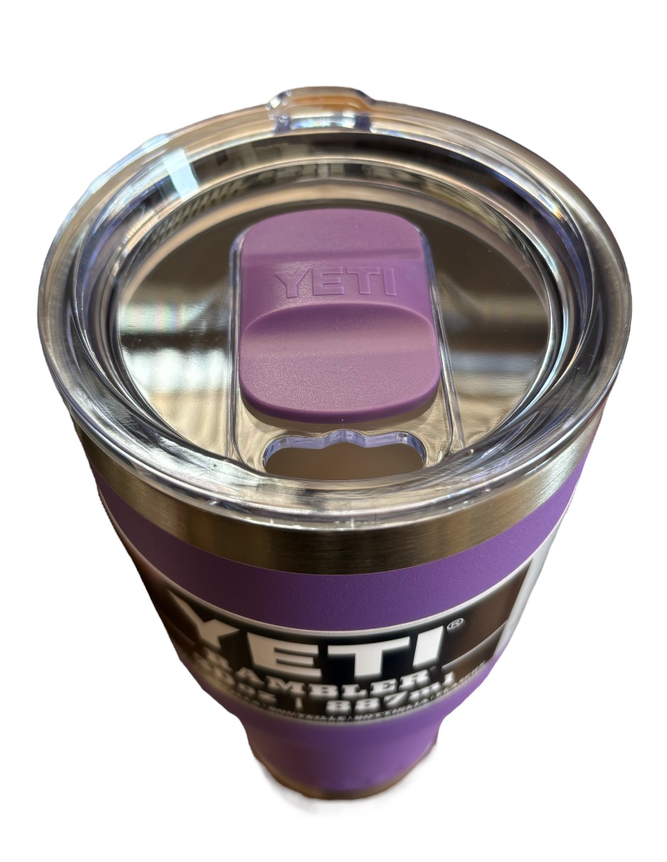 Foto 4 pulgar | Termo Yeti De Acero Inoxidable Morado Con Tapa Push Pull 30 Oz
