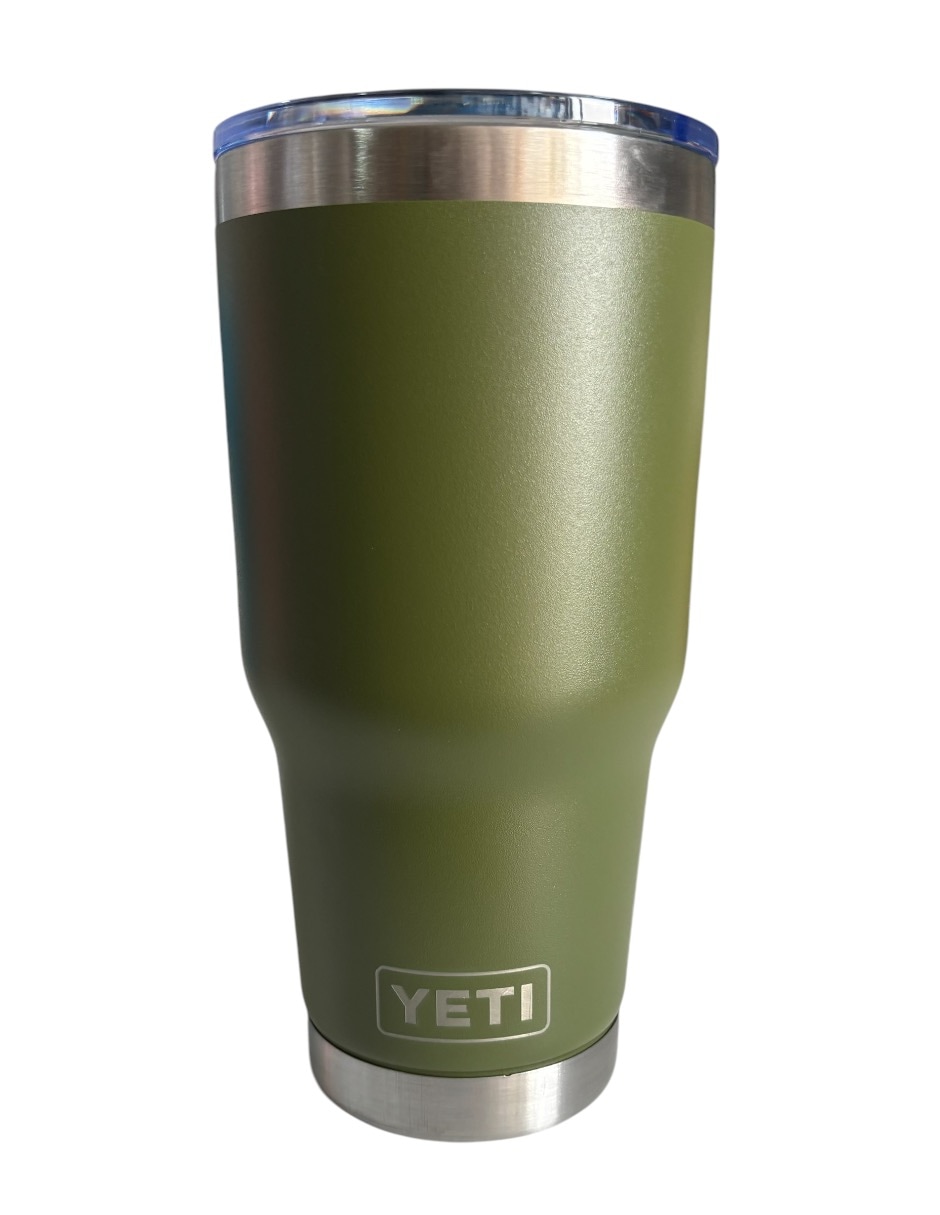 Termo Yeti De Acero Inoxidable Verde Con Tapa Push Pull 30 Oz $1,099