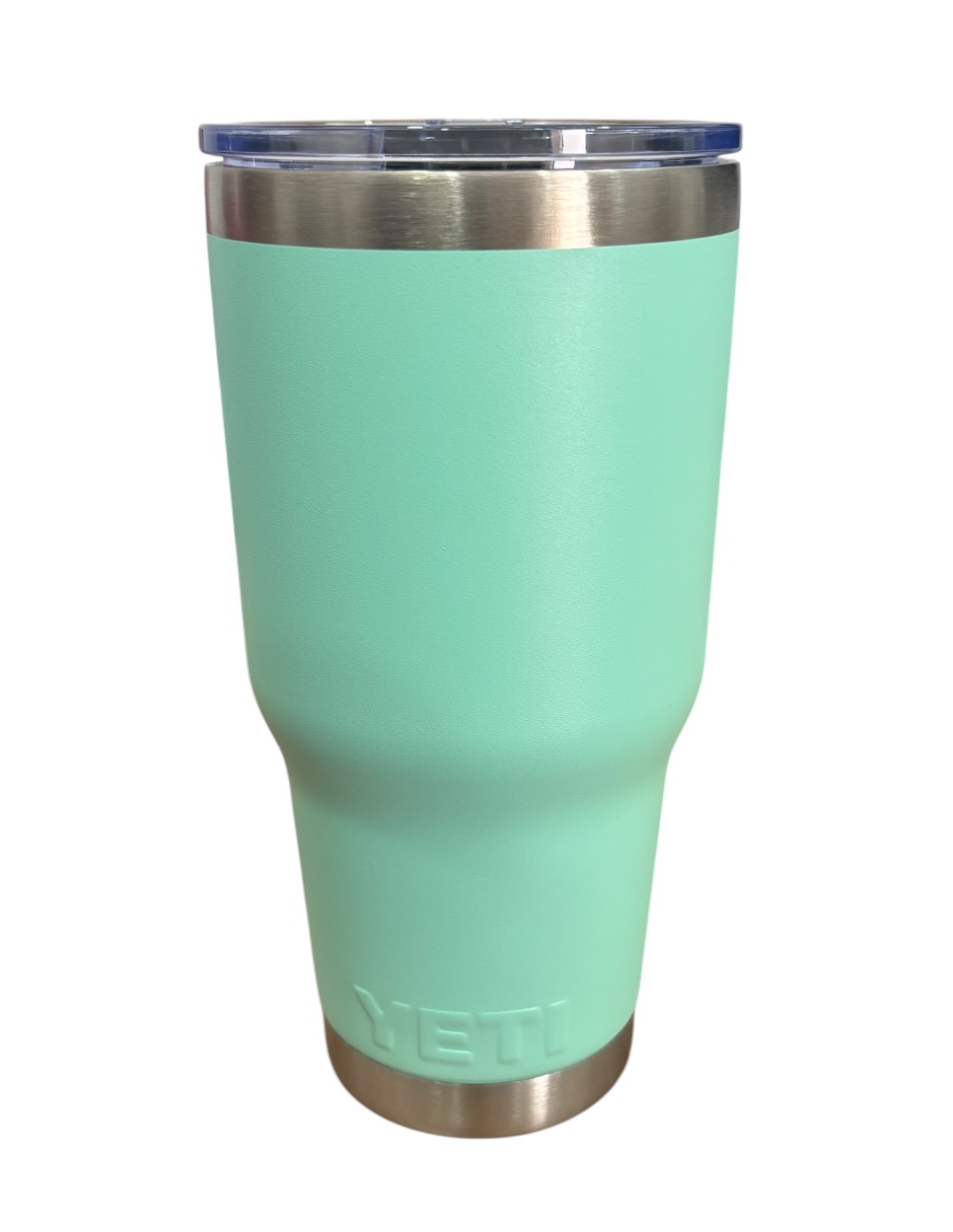 Foto 3 pulgar | Termo Yeti Rambler Color Verde Agua De Acero Inoxidable De 30 Oz