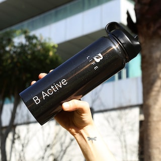 Foto 5 | Botella Térmica Negra Inoxidable 1L | Mantiene Frío y Calor | Doble Pared Aislada | B Life