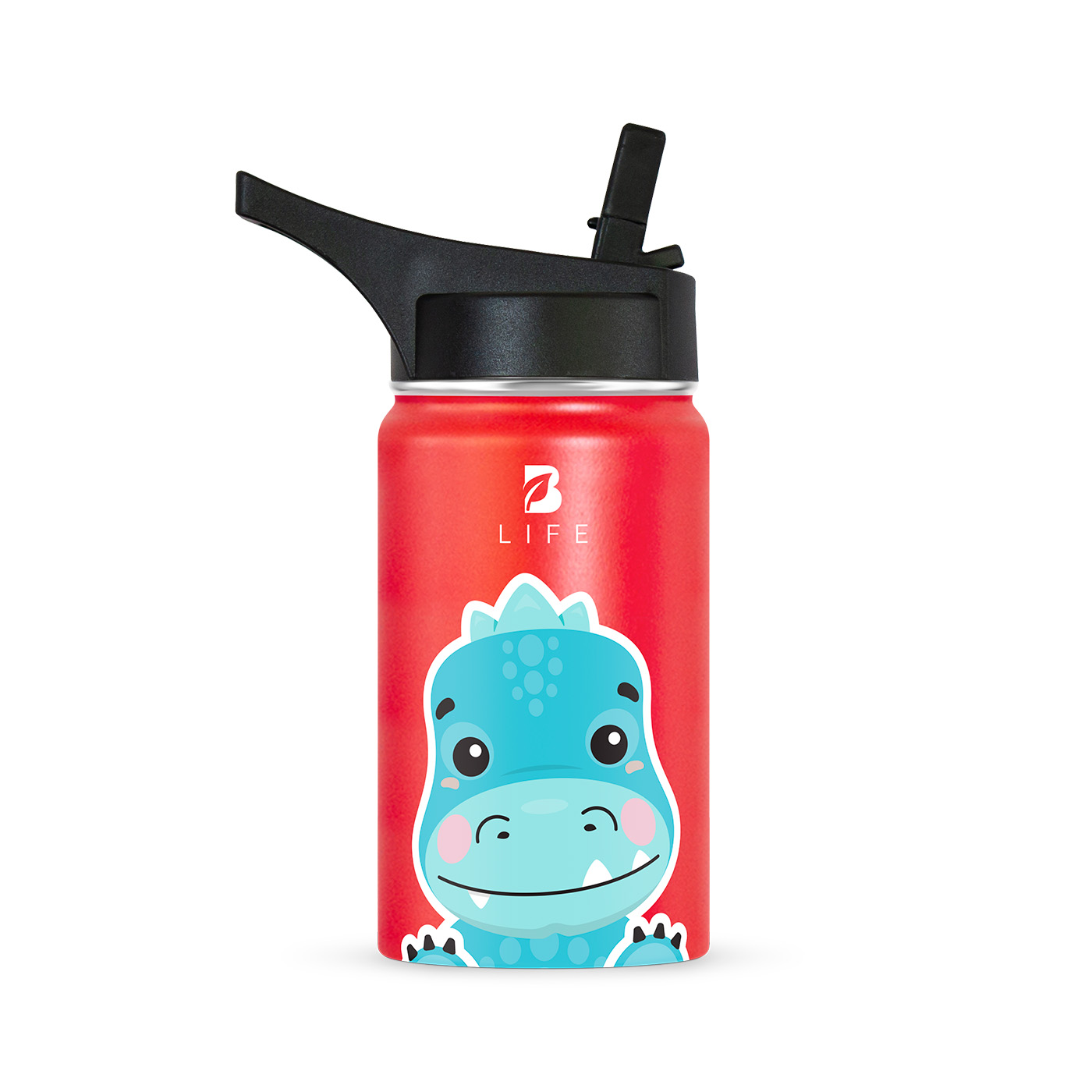 Foto 3 pulgar | Termo De Dionosaurio De 355 Ml Para Bebidas Frías Y Calientes Más Tiempo Y Sin Fugas. Dinosaur Kids Water.