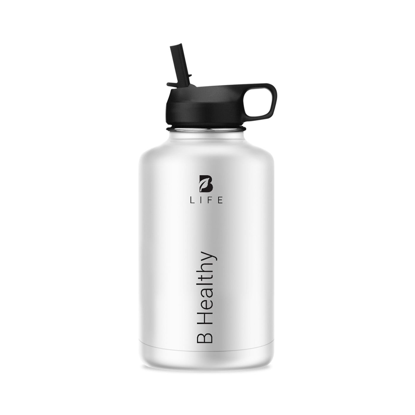 Foto 1 | Botella Térmica Blanca B Healthy | Mantiene Frío y Calor | Acero Inoxidable 2L