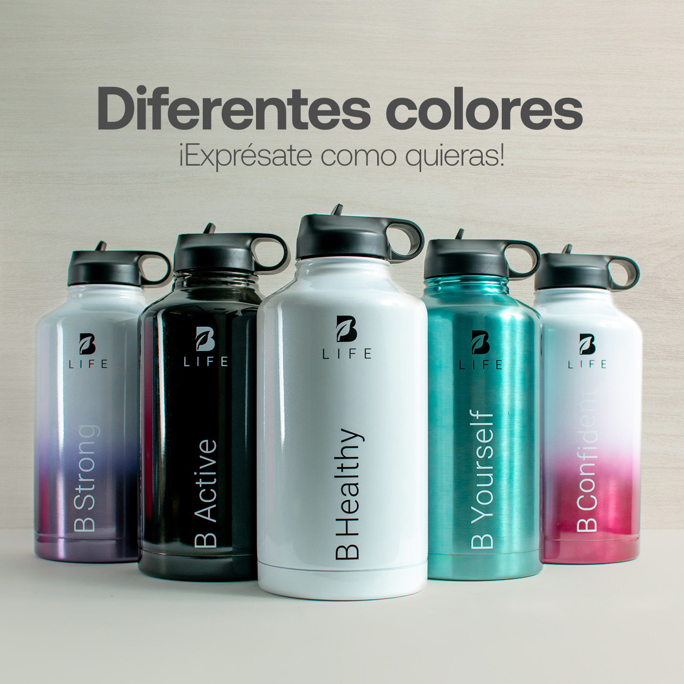 Foto 7 pulgar | Termo B Life de Acero Inoxidable 2 L con Tapas para Bebidas Frías y Calientes