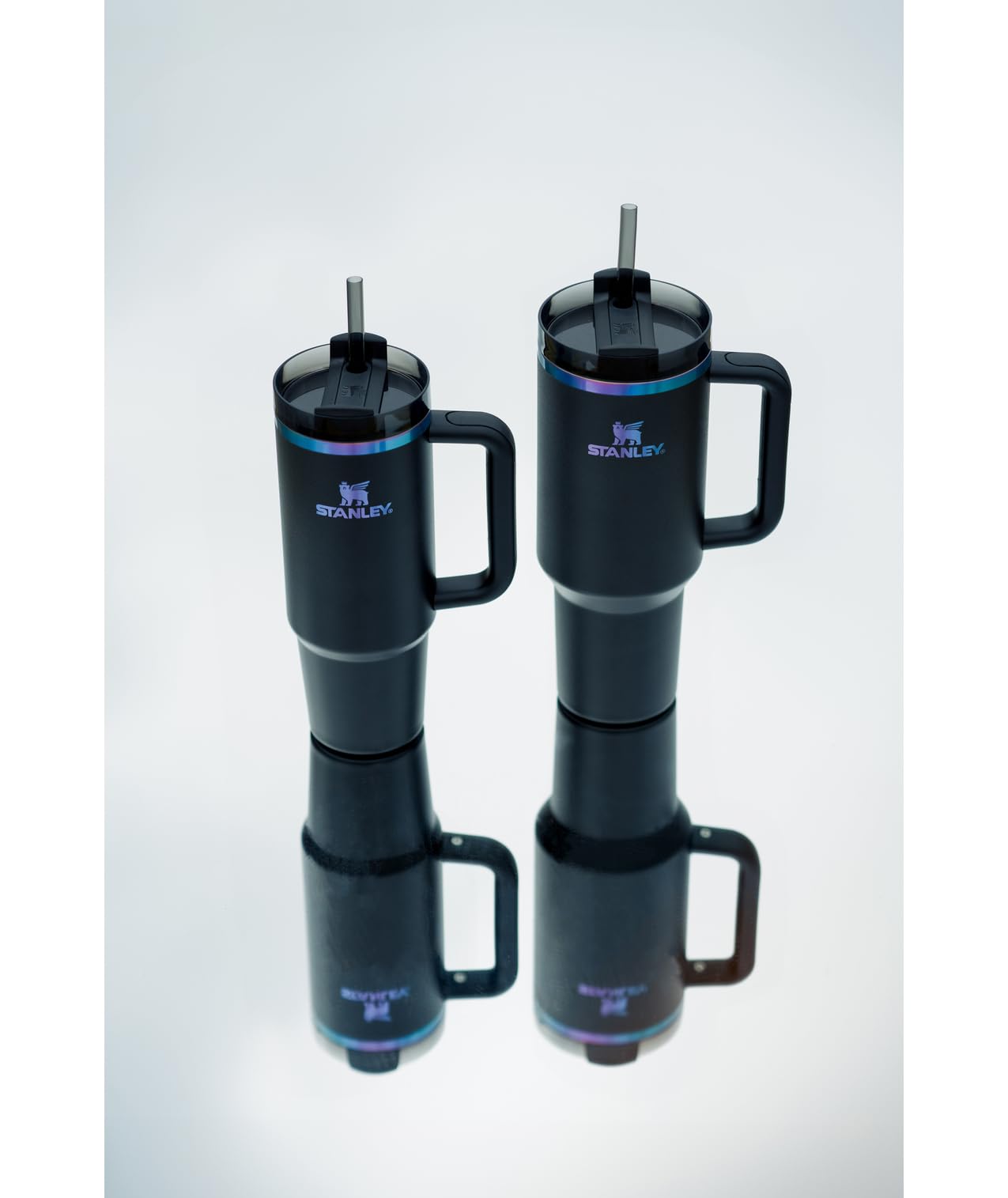 Foto 7 pulgar | Vaso Stanley Quencher H2.0 con Mango y Popote 900 ml Negro - Venta Internacional