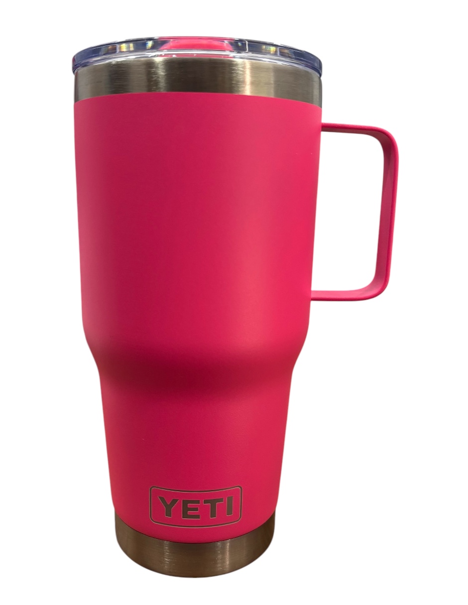 Foto 2 pulgar | Termo De Acero Inoxidable Yeti Rambler Coffe Color Fucsia De 30 Onzas