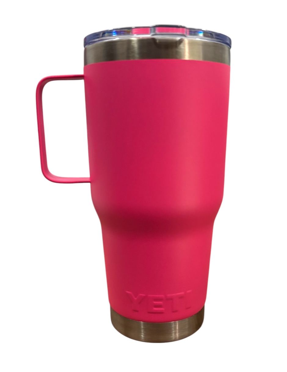 Foto 3 pulgar | Termo De Acero Inoxidable Yeti Rambler Coffe Color Fucsia De 30 Onzas