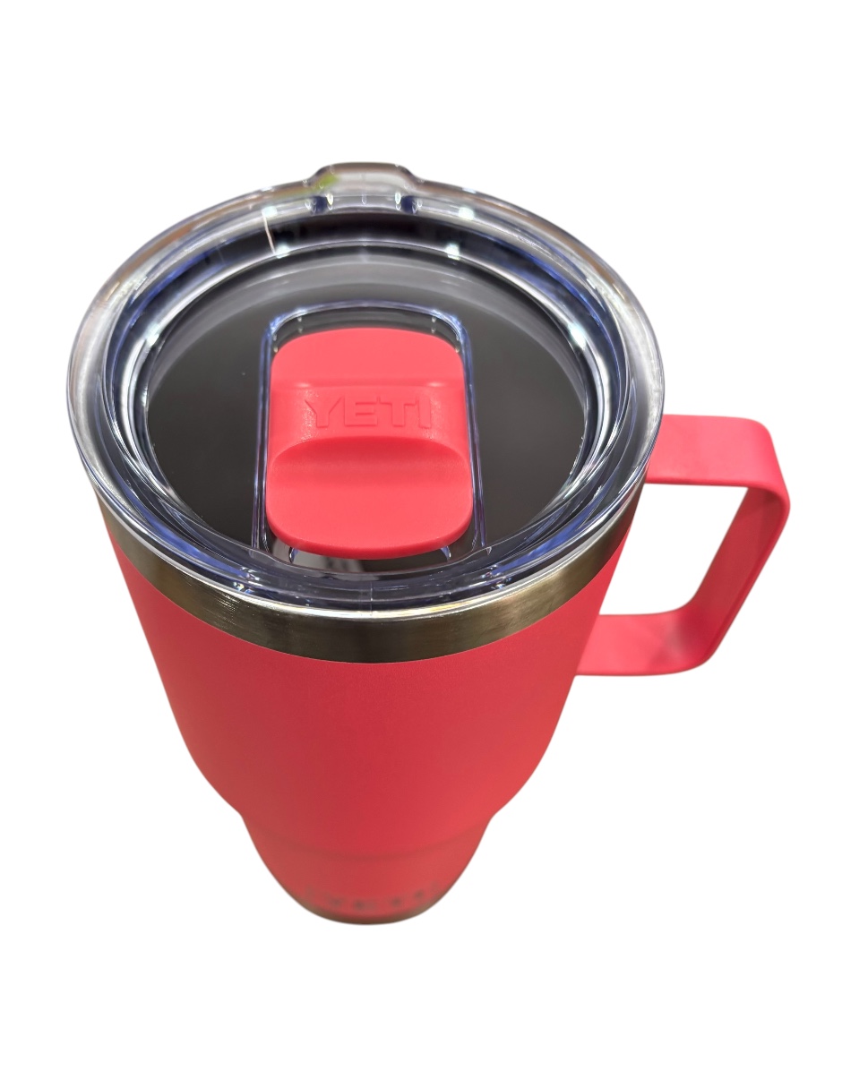 Foto 4 pulgar | Termo De Acero Inoxidable Yeti Rambler Coffe Color Fucsia De 30 Onzas