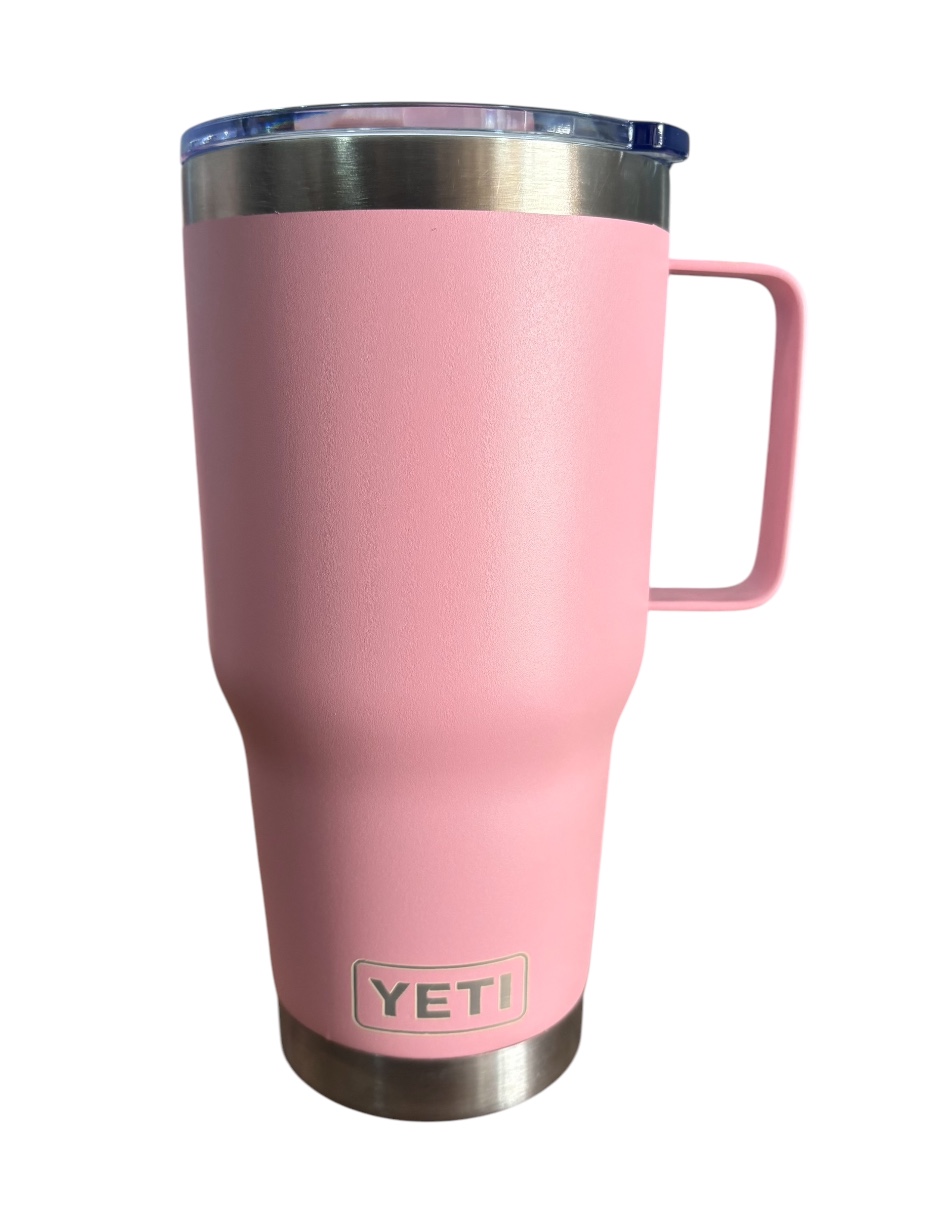 Foto 2 pulgar | Termo De Acero Inoxidable Yeti Rambler Coffe Color Rosa De 30 Onzas