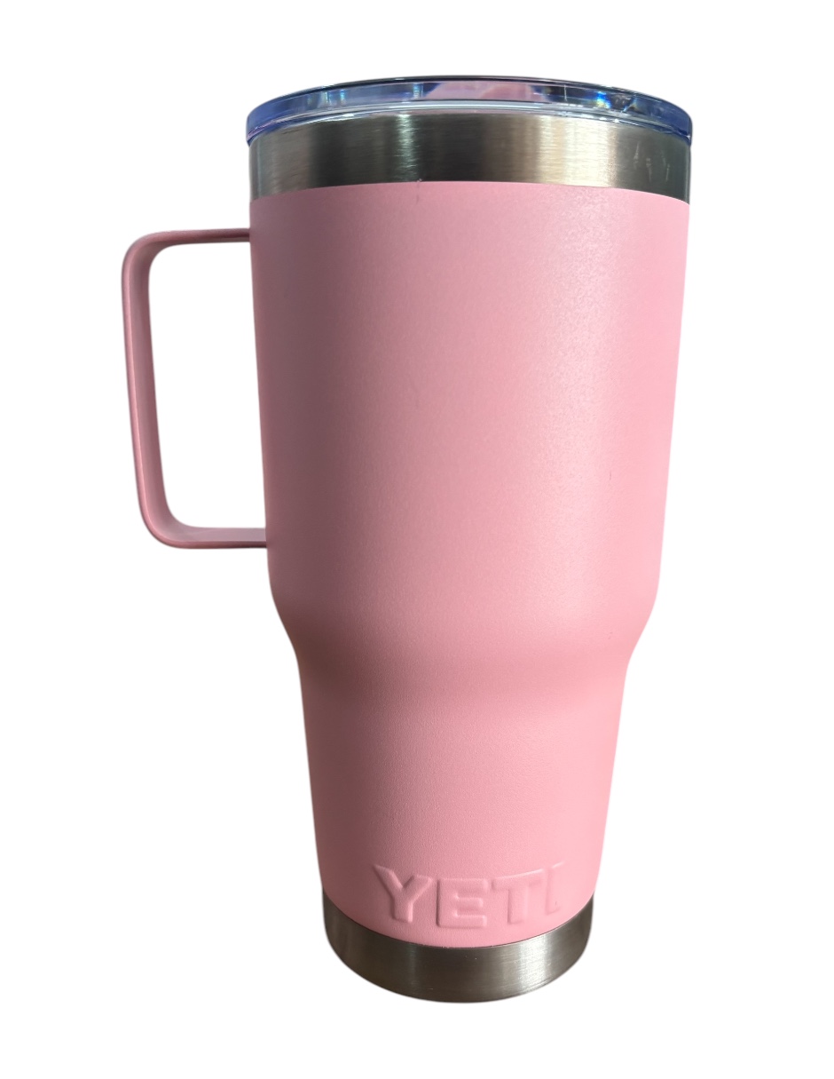 Foto 3 pulgar | Termo De Acero Inoxidable Yeti Rambler Coffe Color Rosa De 30 Onzas