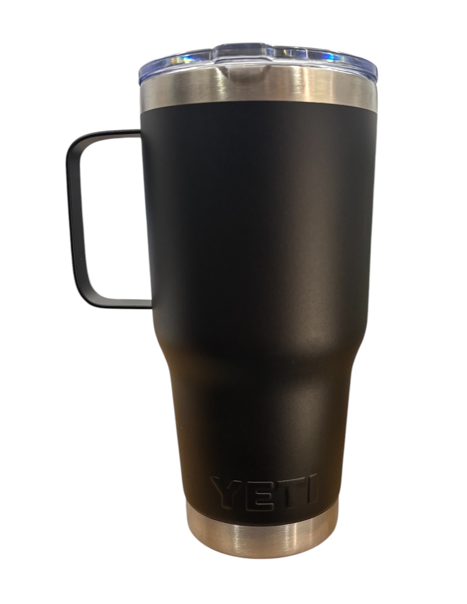 Foto 3 pulgar | Termo De Acero Inoxidable Yeti Rambler Coffe Color Negro De 30 Onzas