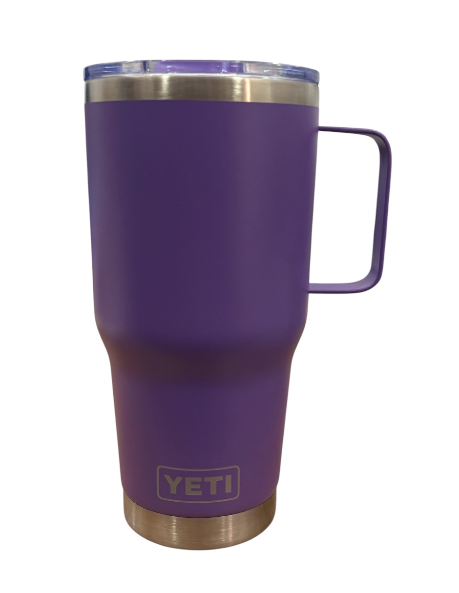 Foto 2 pulgar | Termo De Acero Inoxidable Yeti Rambler Coffe Color Morado De 30 Onzas