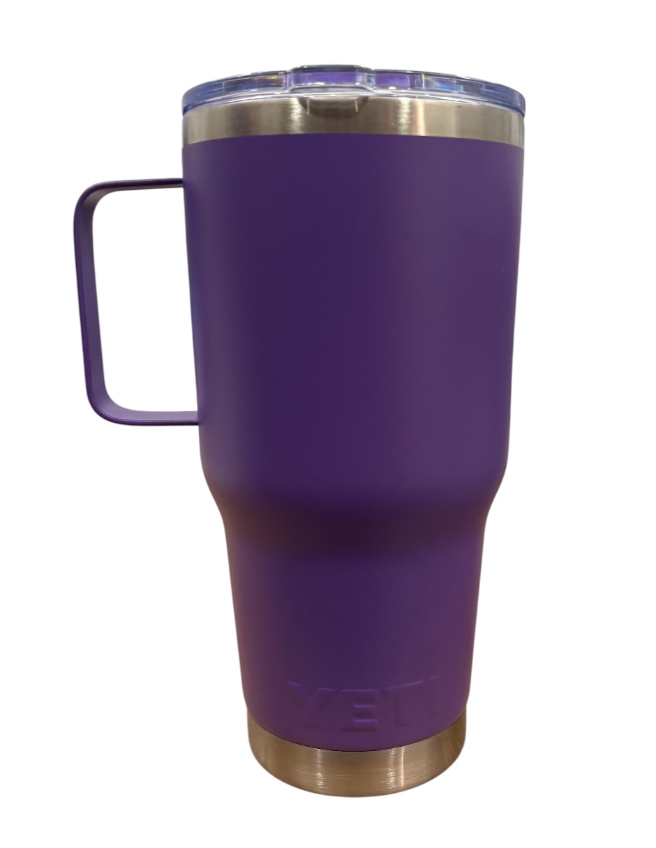 Foto 3 pulgar | Termo De Acero Inoxidable Yeti Rambler Coffe Color Morado De 30 Onzas