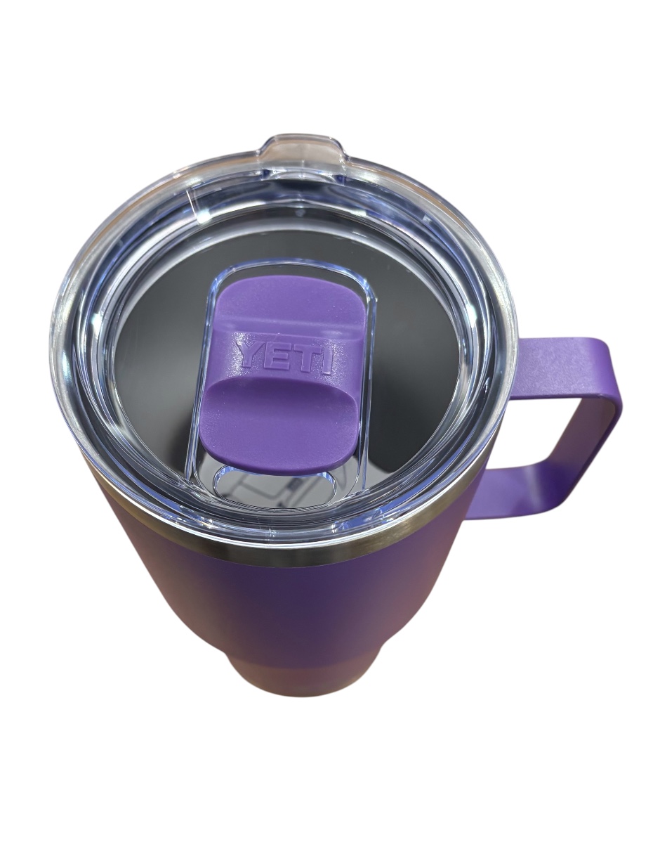 Foto 4 pulgar | Termo De Acero Inoxidable Yeti Rambler Coffe Color Morado De 30 Onzas