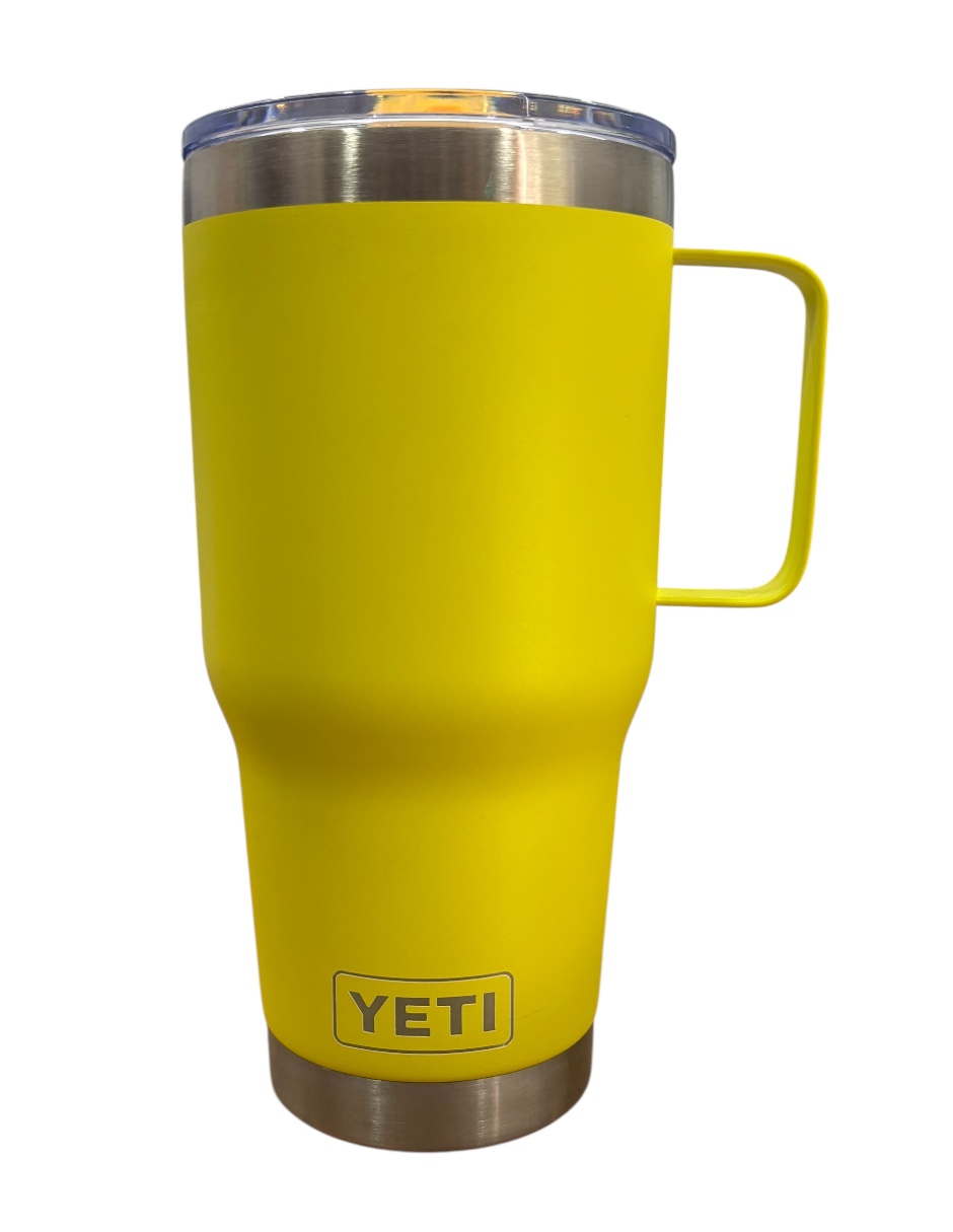 Foto 2 pulgar | Termo De Acero Inoxidable Yeti Rambler Coffe Color Amarillo De 30 Onzas