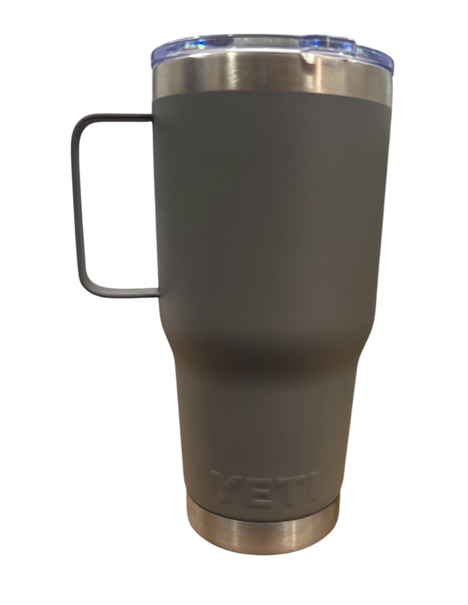 Foto 3 pulgar | Termo De Acero Inoxidable Yeti Rambler Coffe Color Gris De 30 Onzas
