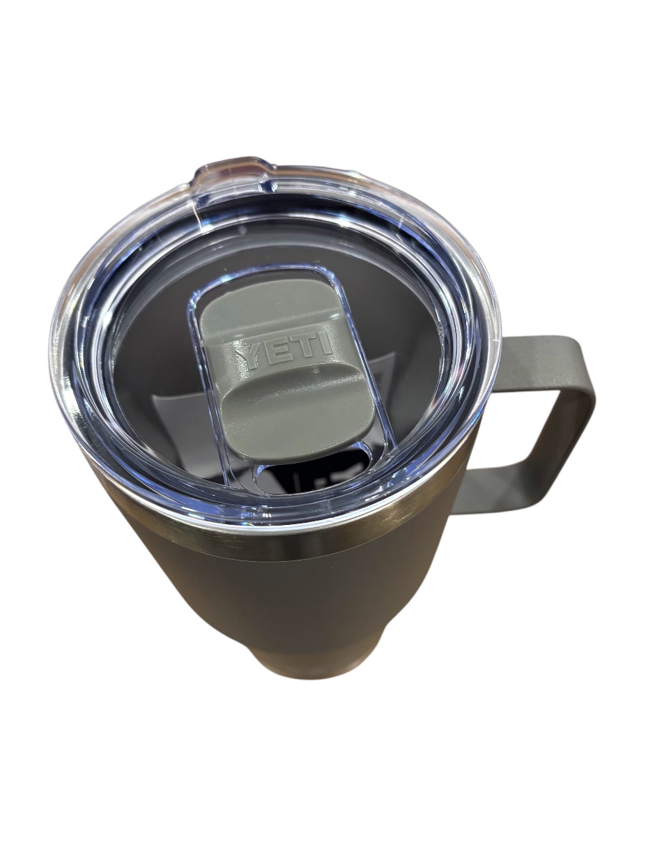 Foto 4 pulgar | Termo De Acero Inoxidable Yeti Rambler Coffe Color Gris De 30 Onzas