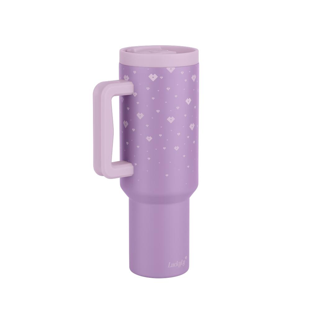 Foto 3 pulgar | Vaso Térmico 40 Oz Acero Inoxidable, Termos Mujer Luckyly Tiana - Rosa