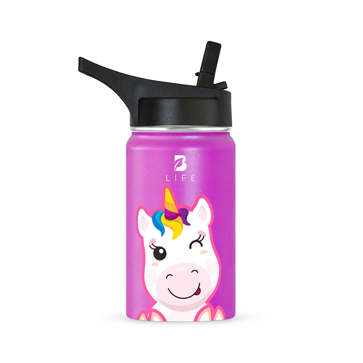 Foto 3 pulgar | Termo de Unicornio B Life para Niños 355 ml