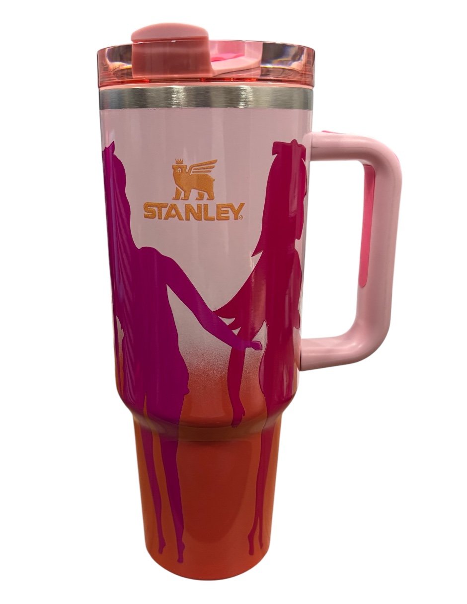 Termo Stanley Quencher H2.0 de Acero Inoxidable Barbie 60s Twist de 40 Oz