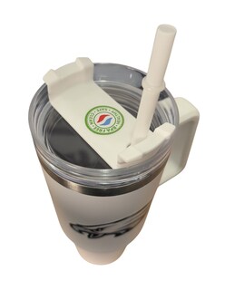 Foto 2 | Termo De Acero Inoxidable Fartmex Color Blanco Nfl Philadelphia Eagles 30 Oz