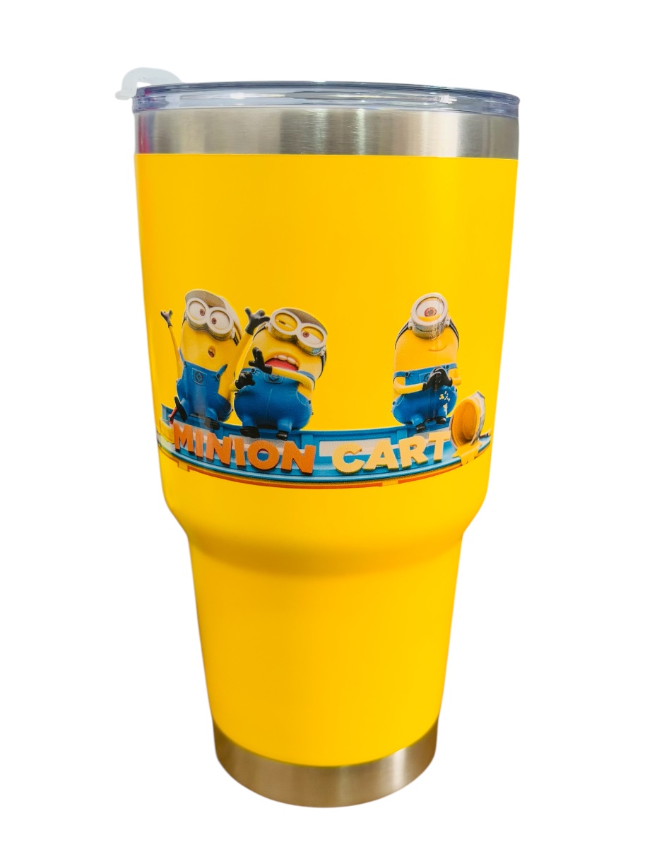 Foto 3 pulgar | Termo De Acero Inoxidable Fartmex Color Amarillo Minions De 30 Oz