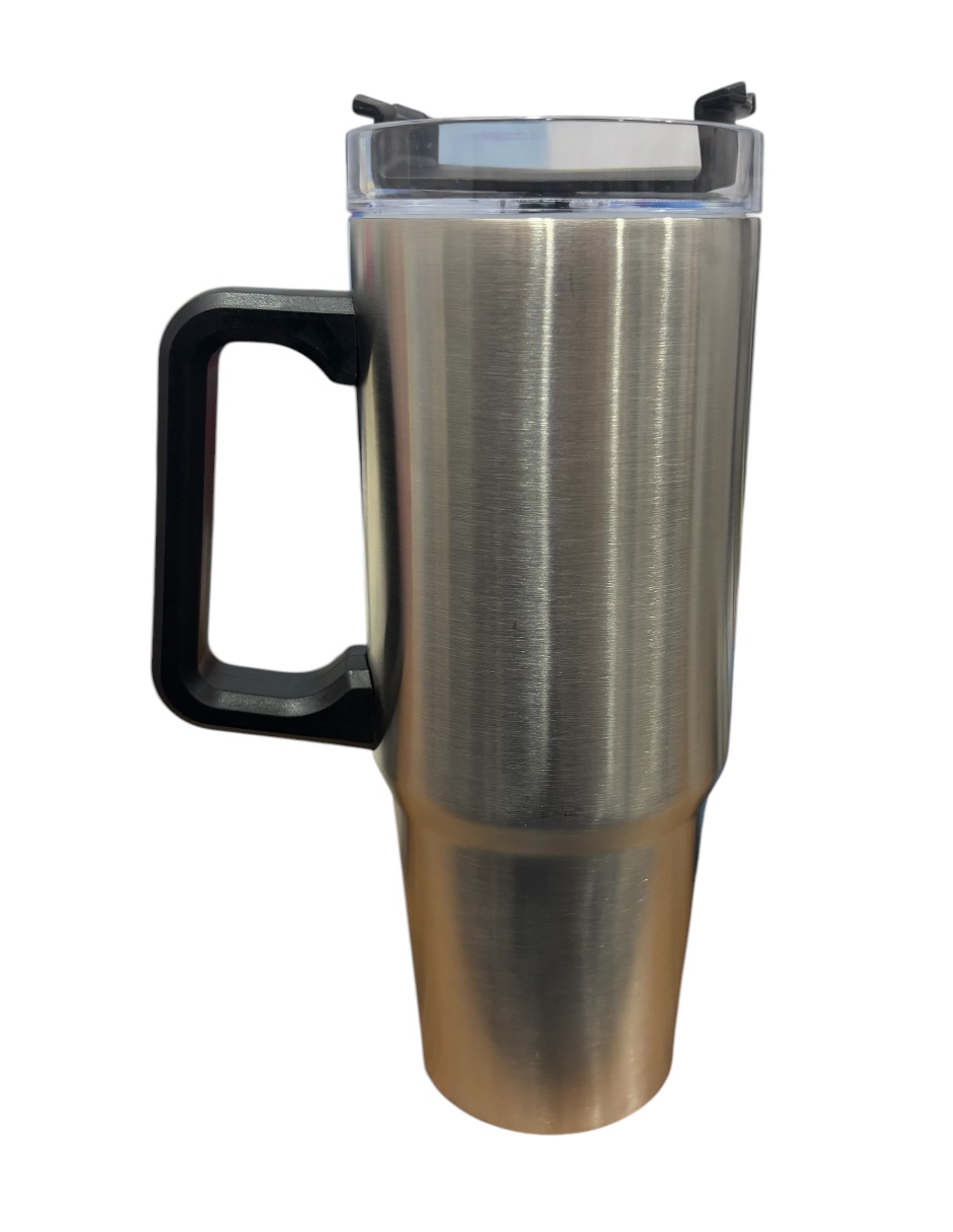 Foto 2 | Termo De Acero Inoxidable Fartmex Color Plata, Deadpool & Wolwerine 887 Mililitros