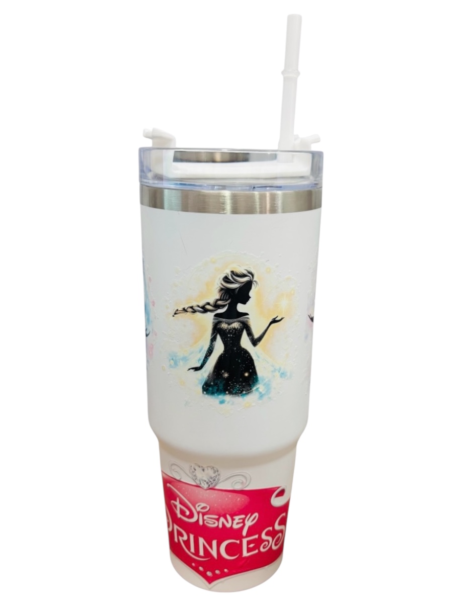 Foto 4 pulgar | Termo de Acero Inoxidable Terriomax Blanco Elsa 30 Oz