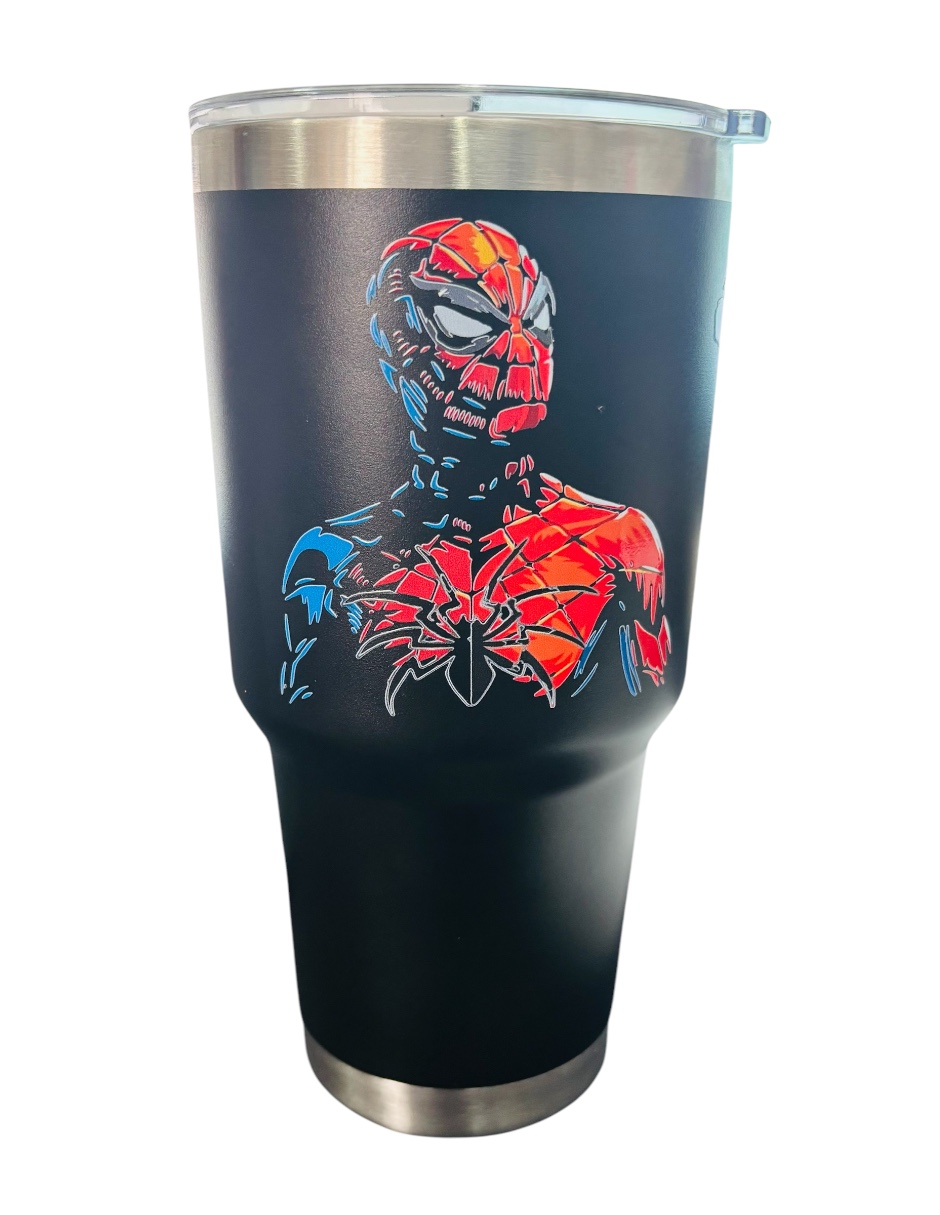 Foto 3 pulgar | Termo De Acero Inoxidable Fartmex Color Negro, Avengers Marvel De 30 Oz