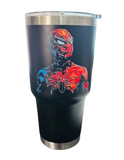 Foto 2 | Termo De Acero Inoxidable Fartmex Color Negro, Avengers Marvel De 30 Oz