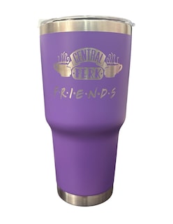Foto 1 | Termo De Acero Inoxidable Macarena Brand Color Lila, Friends De 30 Oz