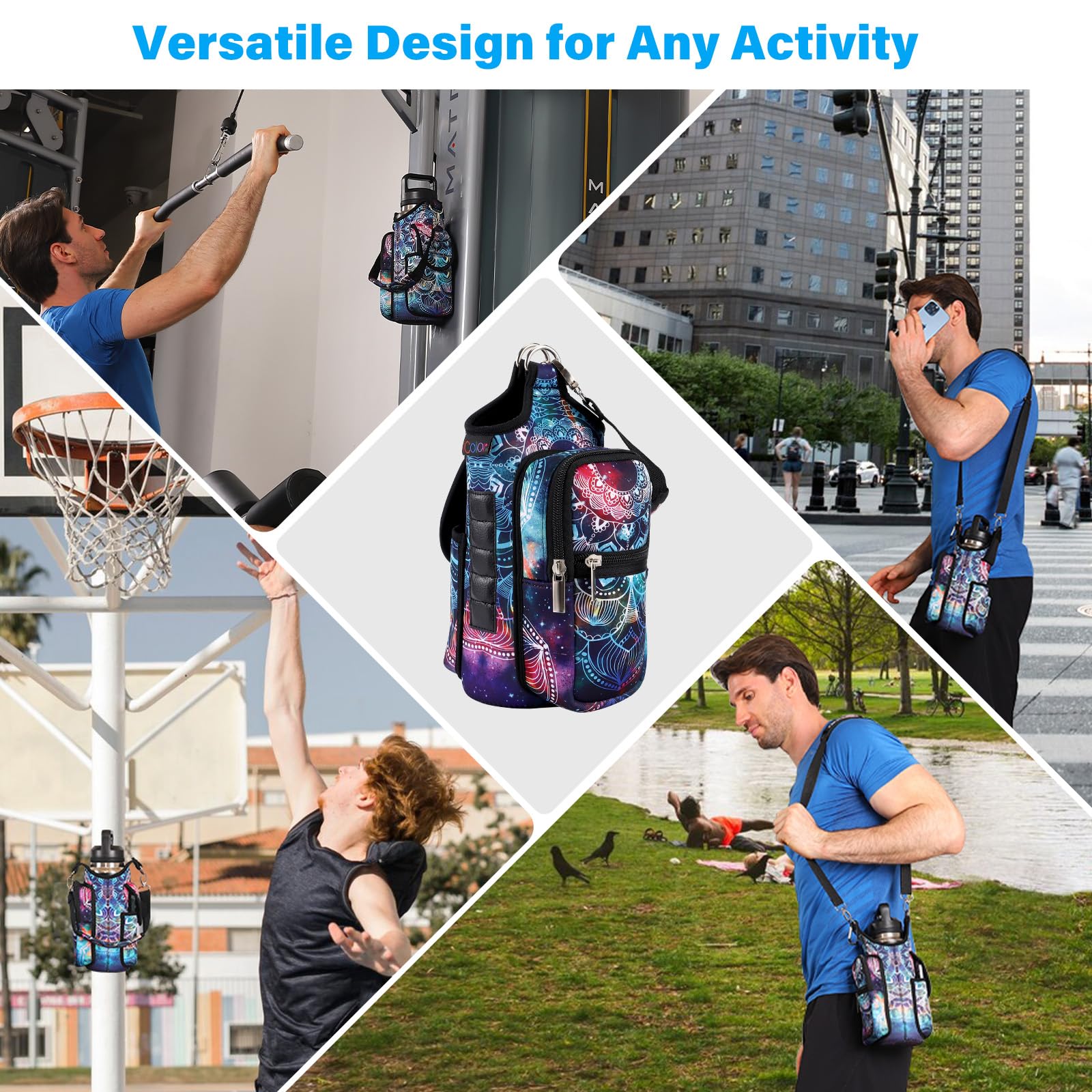 Foto 7 pulgar | Bolsa Magnética Para Botellas De Agua Gym Icolor Para Hombre Y Mujer - Venta Internacional.