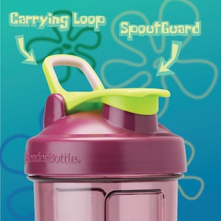 Foto 2 | Mezclador De Botellas, Botella Spongebob Pro Series, 800 Ml, Color Rojo - Venta Internacional.