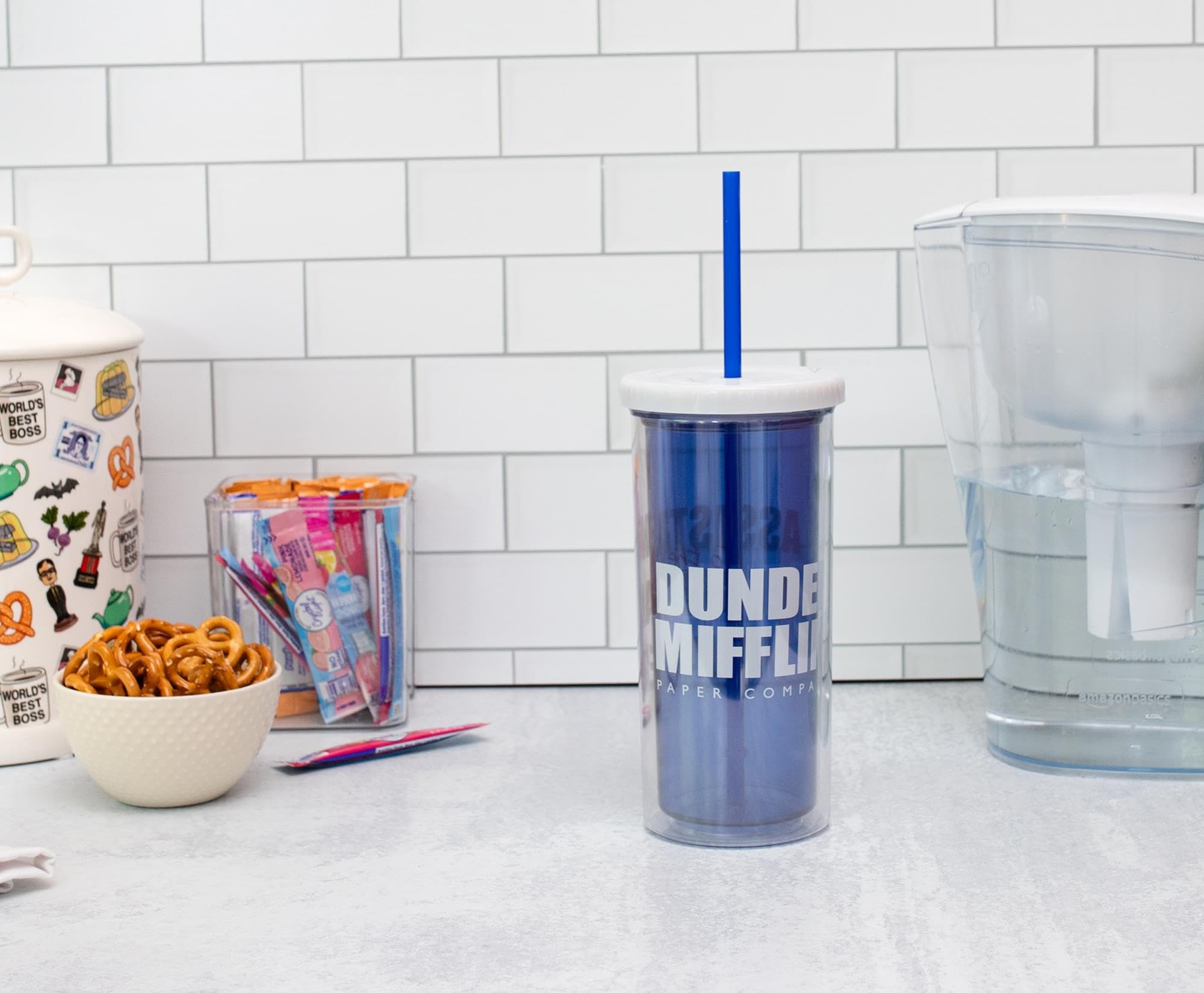 Foto 7 pulgar | Cold Cup Silver Buffalo The Office Assistant Of The Regional Manager 600 Ml - Venta Internacional.