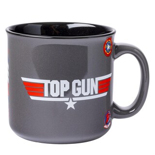 Foto 1 | Taza Camper Silver Buffalo Top Gun Maverick De Cerámica, 600 Ml - Venta Internacional.