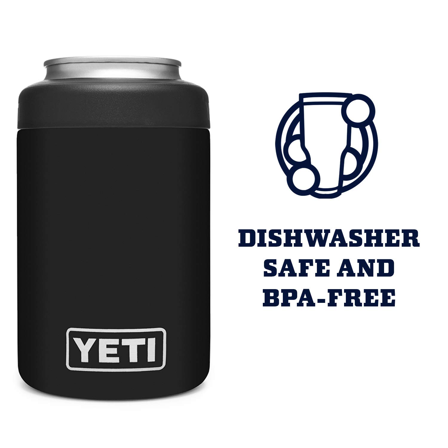 Foto 6 pulgar | Aislador De Latas Yeti Rambler Colster, 355 Ml, Negro, Para Lata De 12 Oz - Venta Internacional.