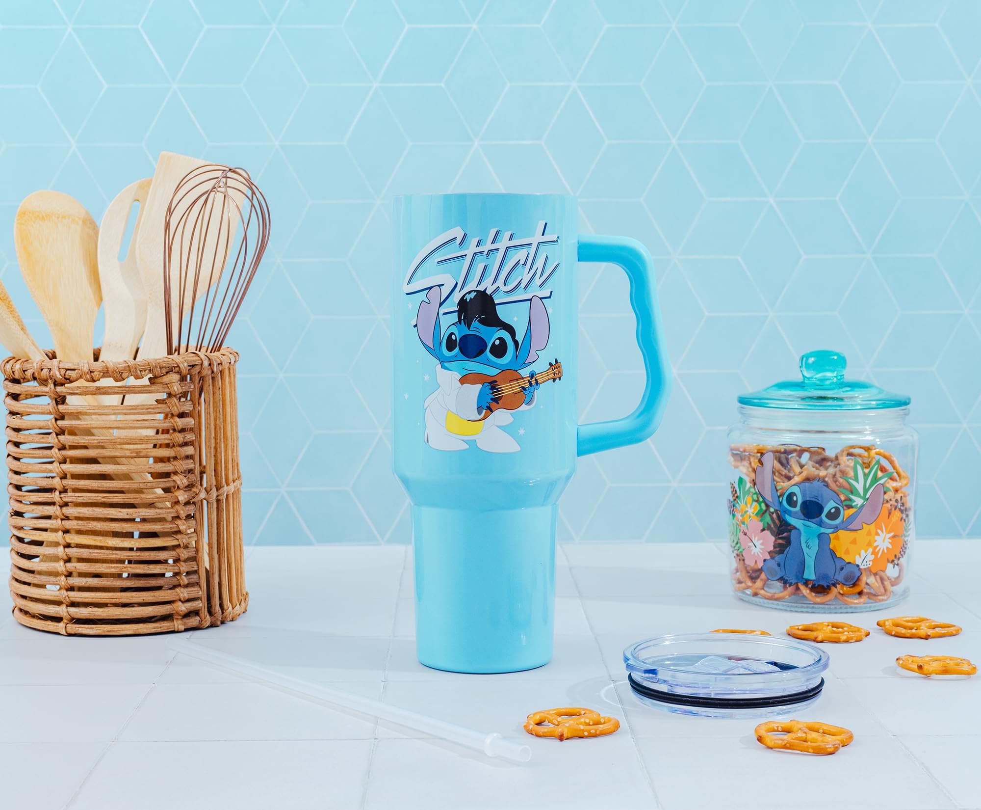 Foto 5 | Termo Disney Lilo & Stitch de 1.2 L-Venta Internacional