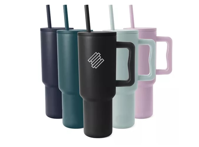 Vaso Térmico 40oz Termo Taza De Acero Inoxidable Con Popote $764
