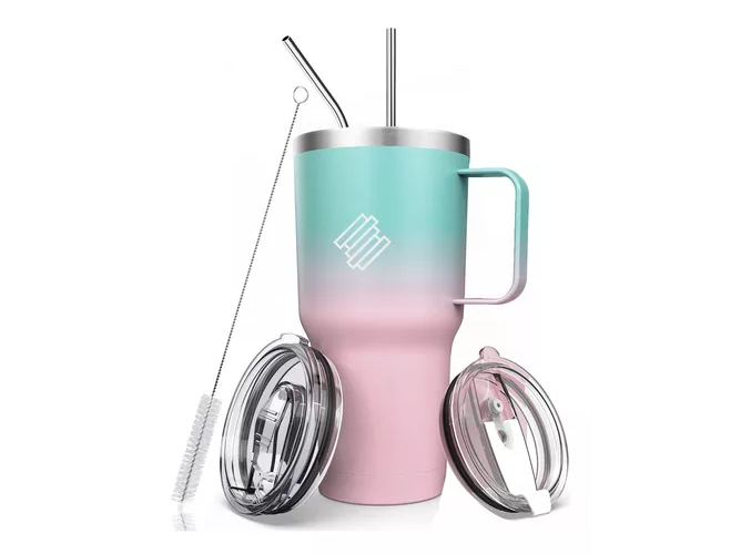 Vaso Acero Inoxidable Taza Termo Botellas Para Agua 30oz
