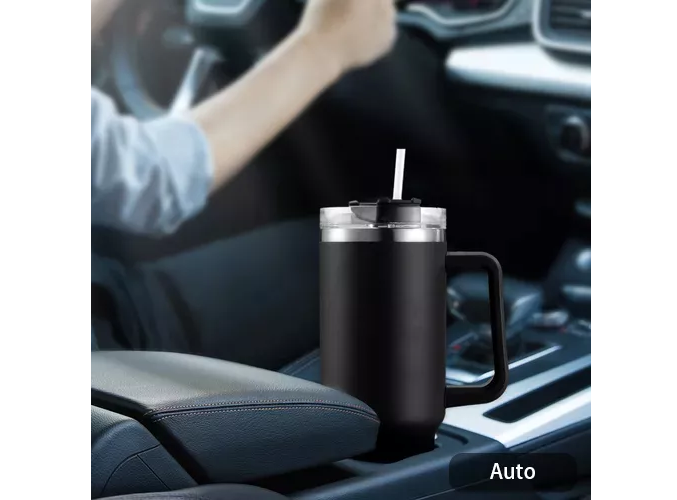 Foto 4 | Vaso Térmico De 40oz Acero Inoxidable Con Popote Y Cepillo