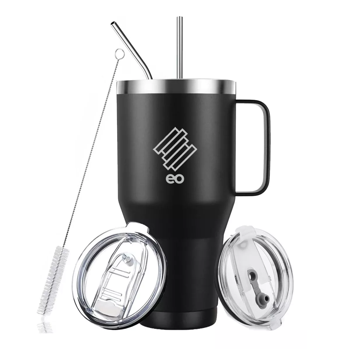 Asos Térmico 30oz Termo Taza Acero Inoxidable Botellas Agua Eo Safe Imports Esi-14237-1 Negro