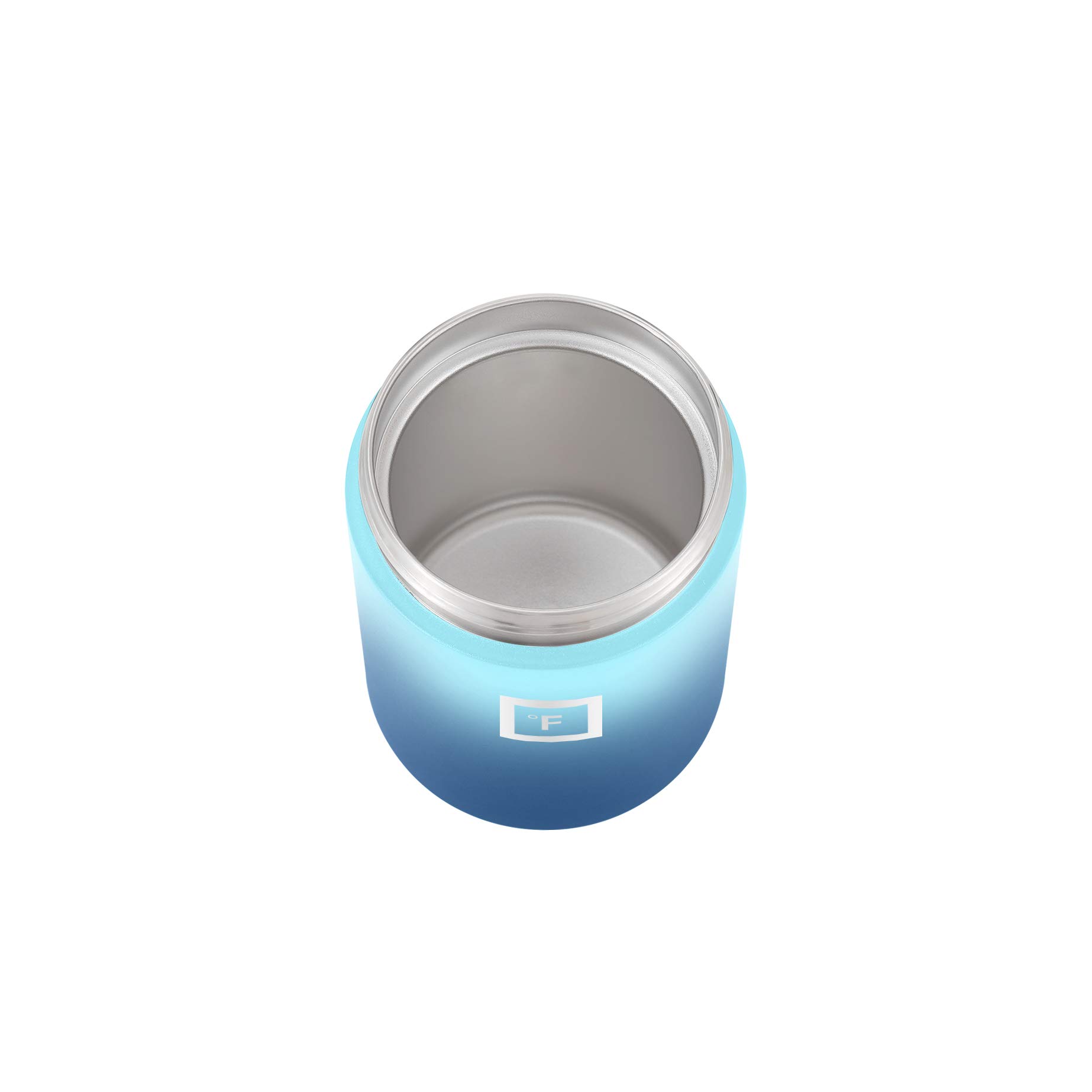 Foto 6 pulgar | Tarro Aislante Para Alimentos Thermos Iron °flask De 470 Ml Con Cuchara, Azul - Venta Internacional.