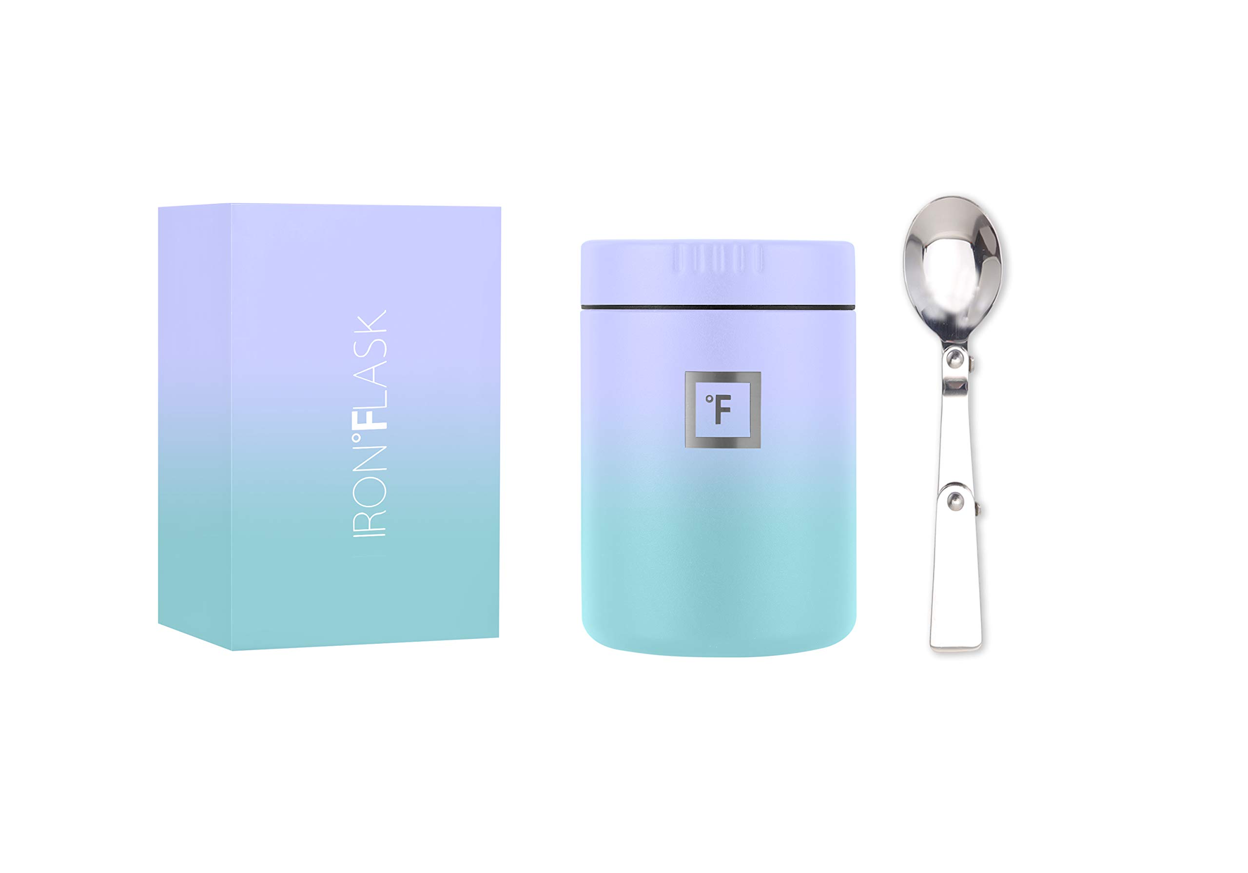 Tarro De Comida Iron °flask Thermos 470 Ml Con Cuchara De Acero Inoxidable - Venta Internacional.