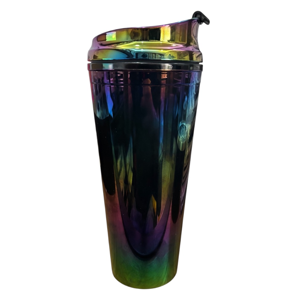 Foto 2 | Termo De Acrílico Con Gliter Multicolor, Villanas De Disney