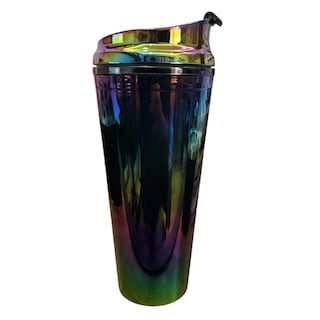 Foto 2 | Termo De Acrílico Con Gliter Multicolor, Villanas De Disney